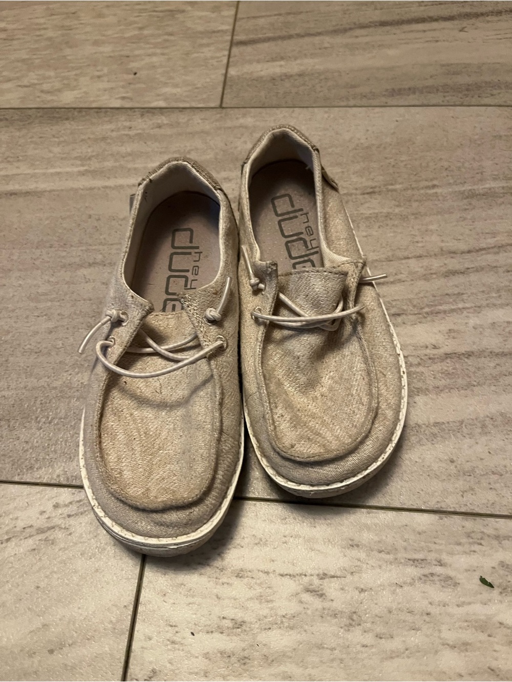 Kids heyDude shoes